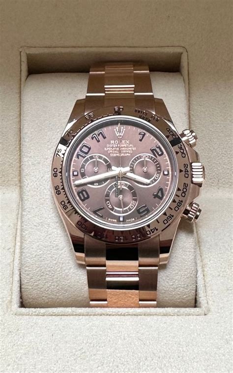 Vendesi Rolex Arabic Chocolate Dial Chromalight For Daytona